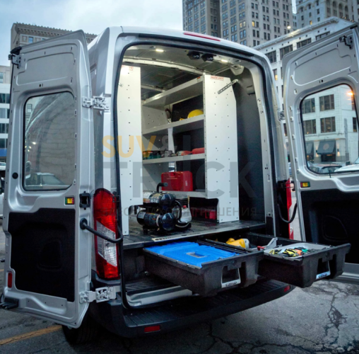 Система хранения для Ford Econoline EXT с колесной базой 350,5 см