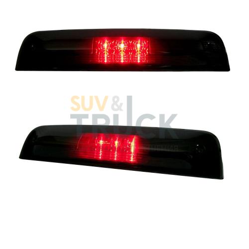 Dodge 09-17 RAM 1500 & 10-17 RAM 2500/3500 - Red LED 3rd Brake Light Kit w/ White LED Cargo Lights - Smoked Lens