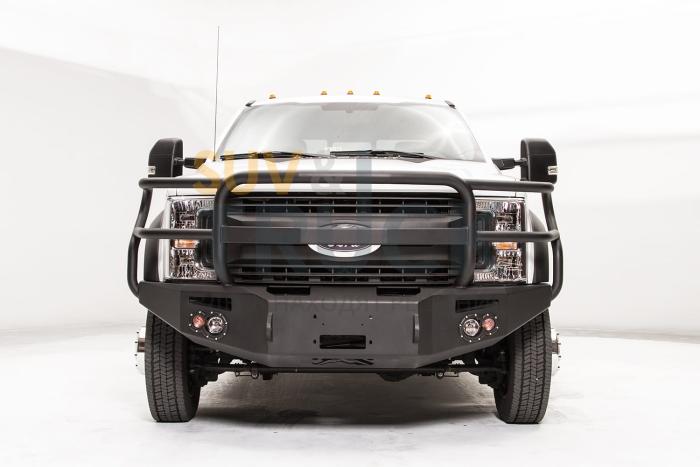 2017 Ford Super Duty F450-F550 Winch Bumper w/ Full Grill Guard