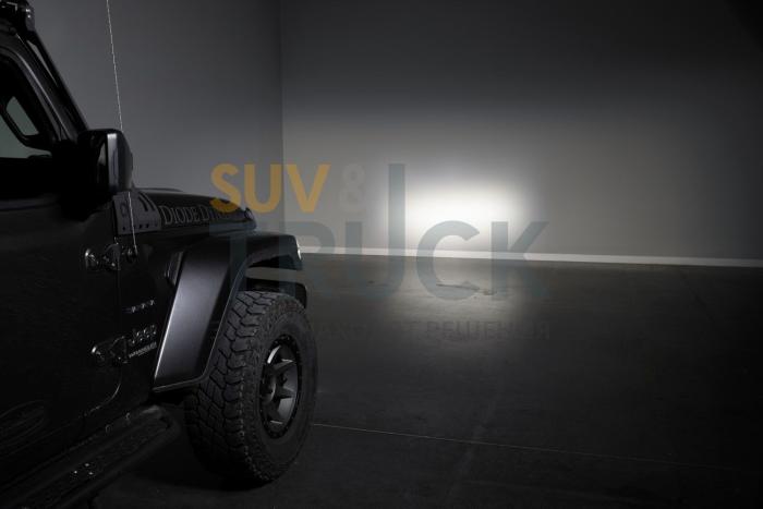 Комплект янтарных LED-модулей SS5 Sport CrossLink на бампер Jeep Wrangler, водительский свет