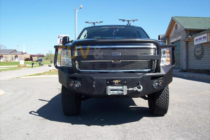 2011-2014 Chevy Heavy Duty Winch Bumper w/ Full Grill Guard