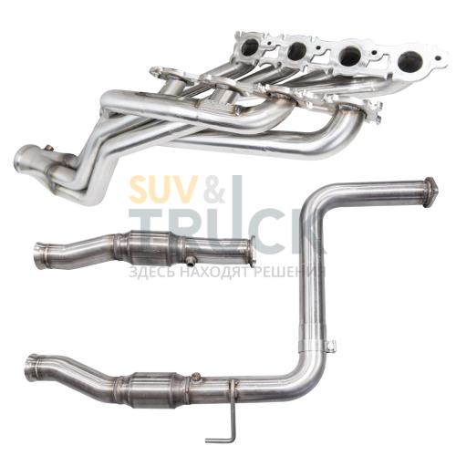 Выпускной коллектор длиннотрубный и приёмная труба для Toyota Tundra 2007+