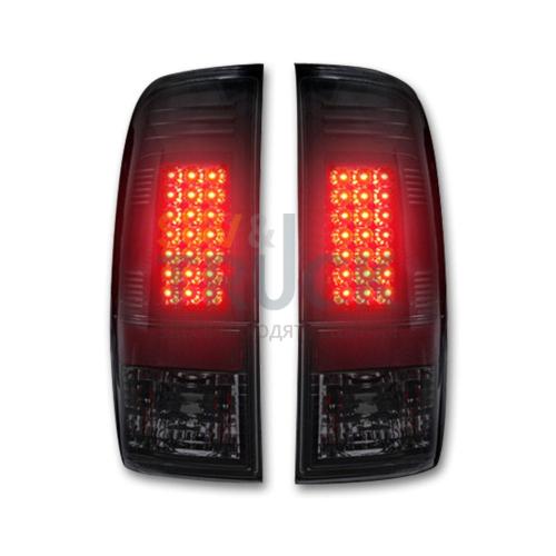 Ford Superduty F250HD/350/450/550 08-16 LED TAIL LIGHTS - Smoked Lens