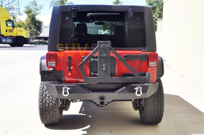Single Action Rear Bumper and Tire Carrier w/ Bearing