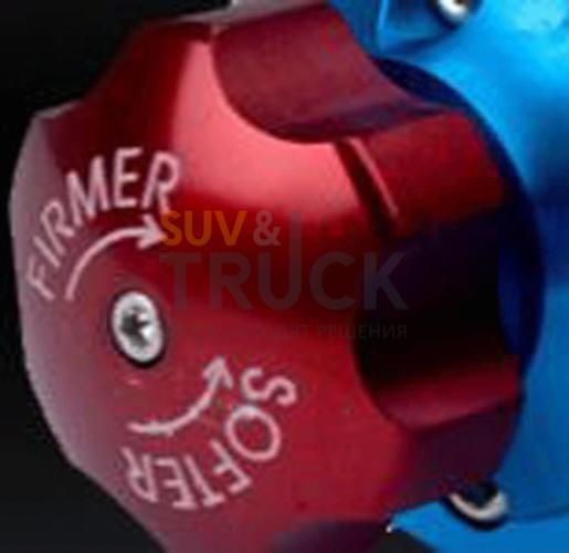 Амортизаторы KING  задние для TOYOTA LAND  HILUX 2005-2010, 2,5",  с выносным ресивером  с регулировками