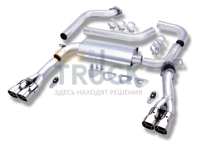 ВЫХЛОПНАЯ СИСТЕМА CAT BACK CHEVROLET CAMARO/TRANS AM ’93-’95 5.7L V8 АКПП/МКПП