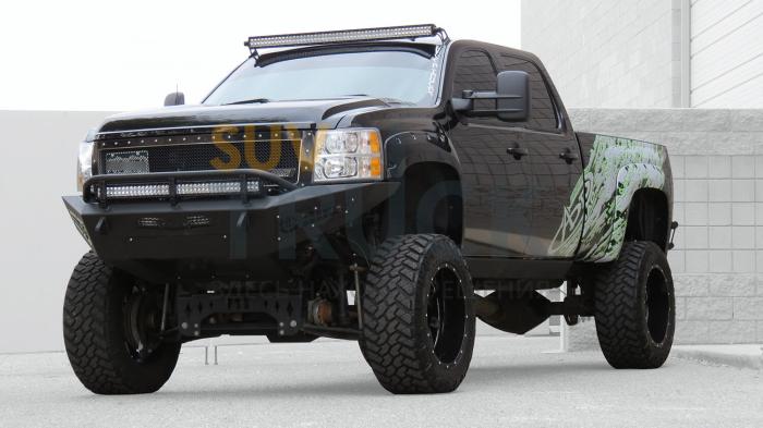 Передний силовой бампер HoneyBadger для автомобилй Chevy 2500/3500