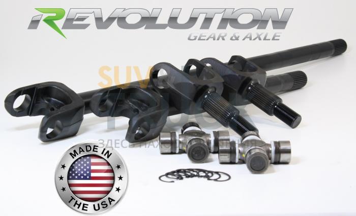 07-15 JK Sahara and X Model US Made D30 Front Axle Kit 30 Spl Upgrade Revolution Gear