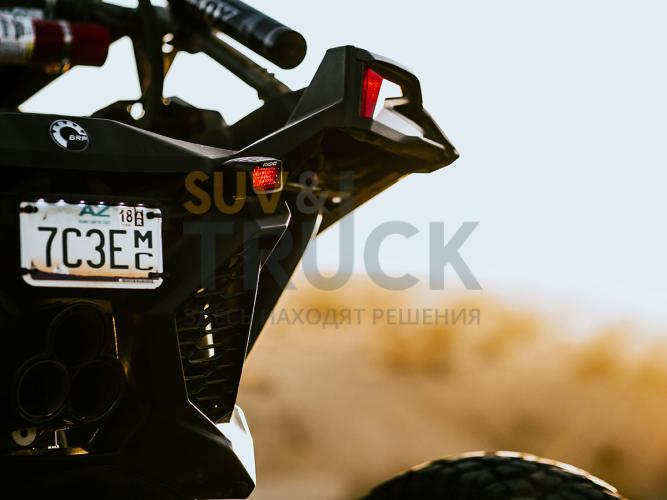 Задние янтарные врезные LED-фары Rigid серия SR-M