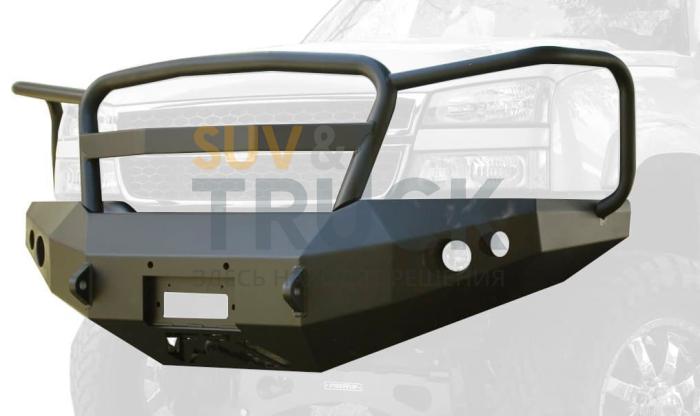 2003-2007 (Classic) Chevy Силовой бампер под лебёдку с защитой решетки радиатора