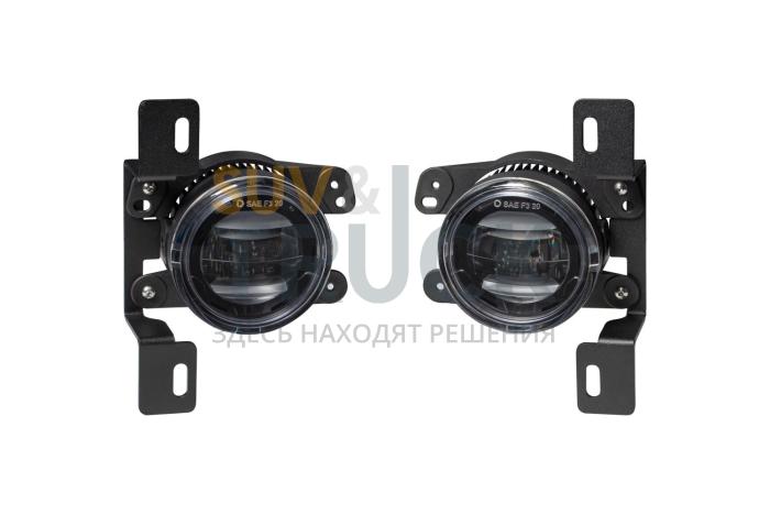 Комплект янтарных противотуманных LED-фар серии Elite Type M