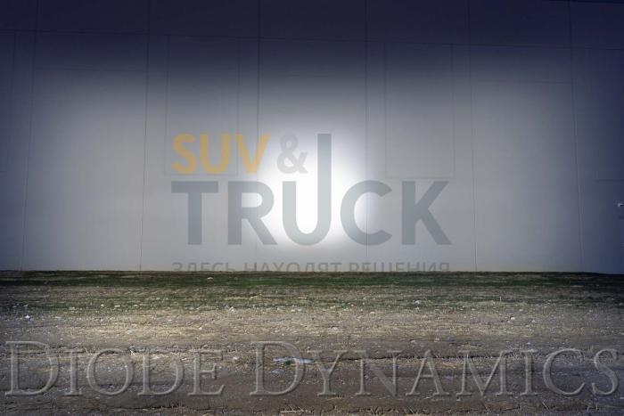 Комплект с кронштейнами для монтажа янтарных LED-балок SS5 Pro CrossLink над лобовым стеклом Jeep JL Wrangler, Combo