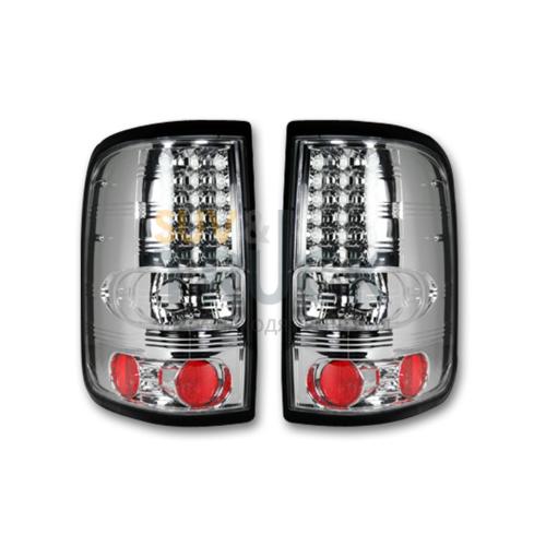 Ford F150 04-08 Straight aka "Style" Side LED TAIL LIGHTS - Clear Lens