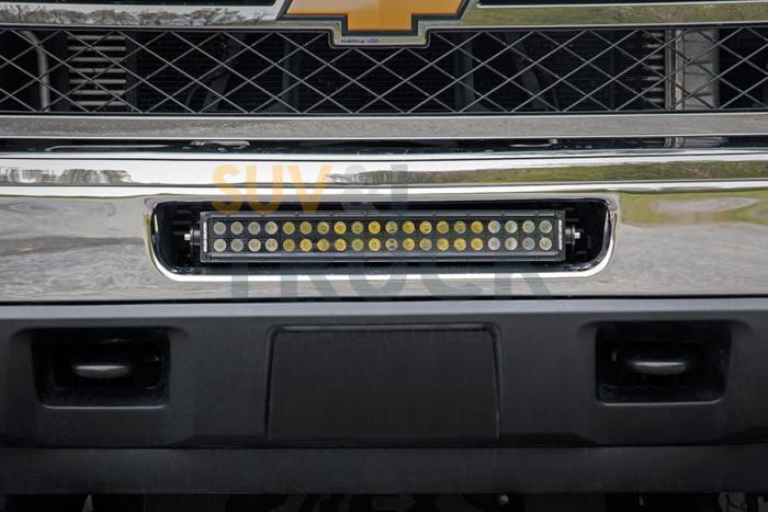 Кронштейн для установки LED балки 20'' в бампер Chevrolet Silverado 2500 HD 4WD 2011-14