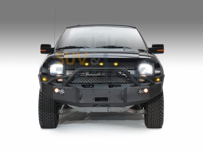 2010-2014 Ford F150 RAPTOR Front Bumper with Pre-runner Grill Guard