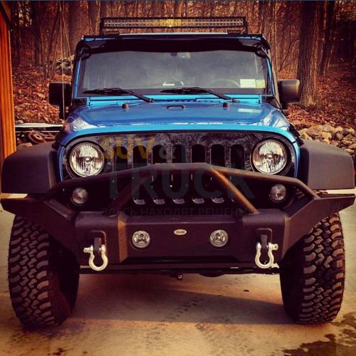 Steel Full Length Front Bumper 07-14 Jeep Wranglers