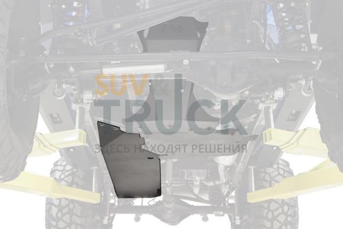Jeep JK 2007-2017 Gas Tank Skidplate Bare