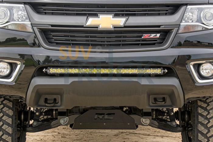 Кронштейн для установки LED балки 30'' в бампере Chevrolet Colorado 4WD/2WD 2015-16