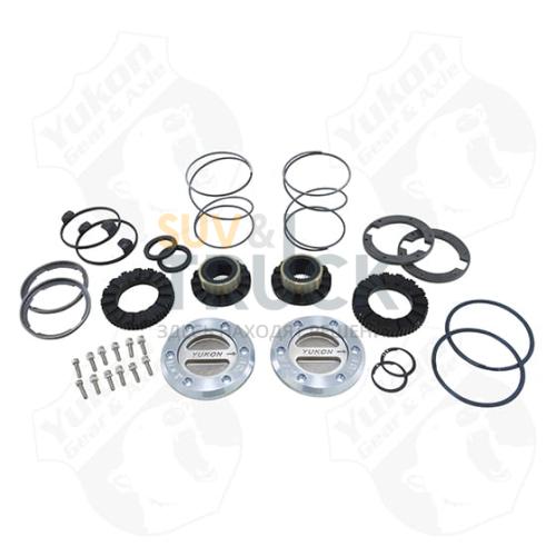 Yukon Hardcore Locking Hub set for Dana 60, 30 spline. '75-'93 Dodge, '77-'91 GM, '78-'97 Ford.